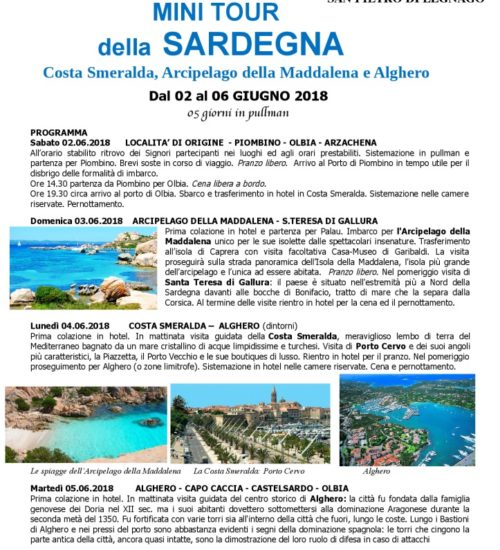 thumbnail of Tour Sardegna