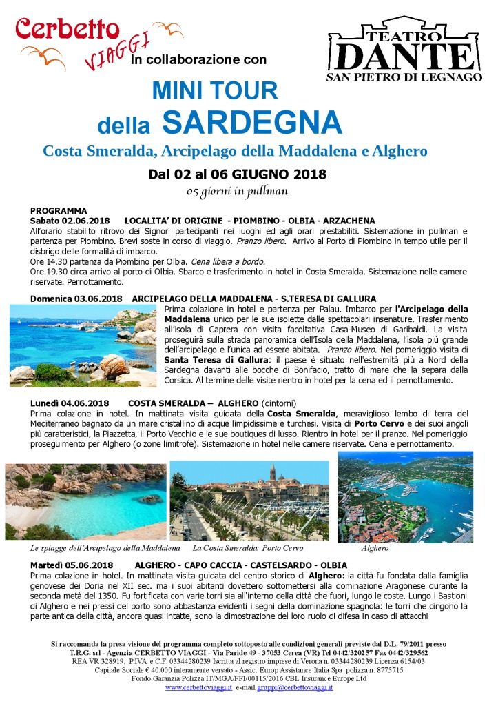 thumbnail of Tour Sardegna