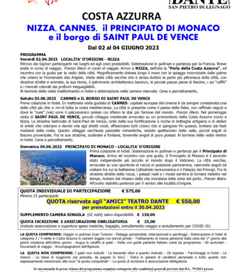 thumbnail of COSTA AZZURRA 2-4.06.2023 programma Teatro Dante